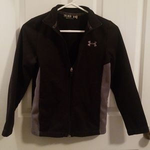 UA youth boys fleece jacket.